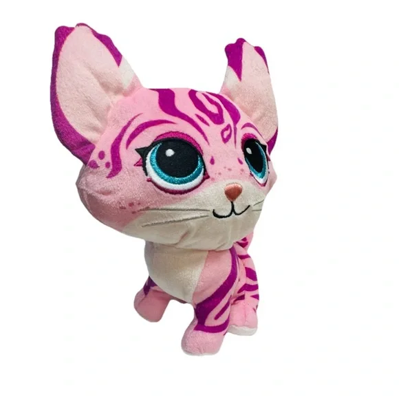 Disney Junior SuperKitties Su-Purr Wild- Willa Wild Cat 7 Inch Plush Toy NWOT - Picture 4 of 4
